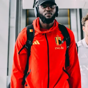 Belgium Adidas FIFA World Cup 2026 Tiro Travel Windbreaker