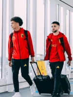 Belgium Adidas FIFA World Cup 2026 Tiro Travel Windbreaker