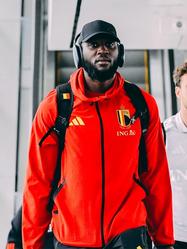 Belgium Adidas FIFA World Cup 2026 Tiro Travel Windbreaker Belgium Adidas FIFA World Cup 2026 Tiro Travel Windbreaker