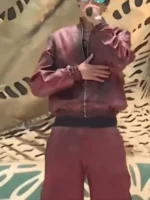 Danny Ocean FIFA World Cup 2026 Opening Match Red Leather Jacket