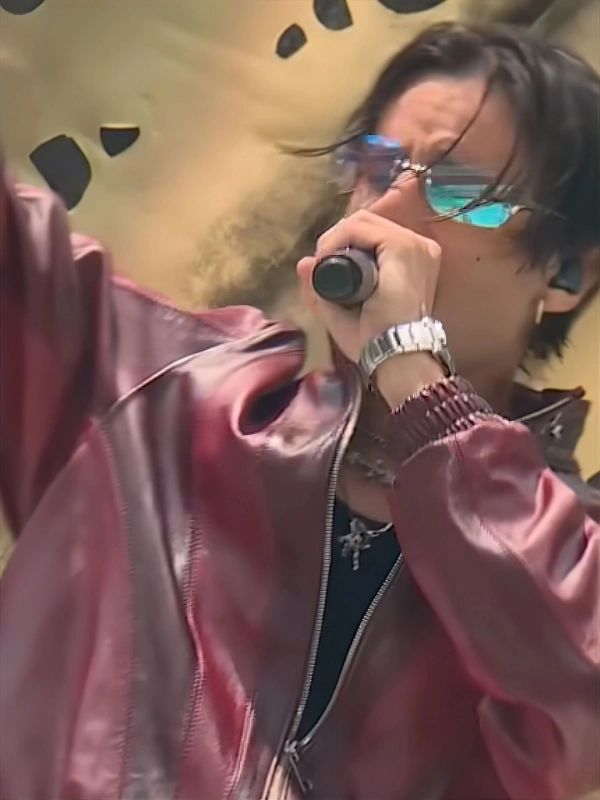 Danny Ocean Opening Match Red Leather Jacket FIFA World Cup 2026