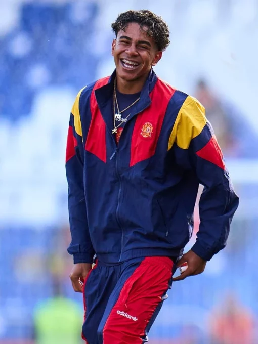 Lamine Yamal FIFA World Cup 2026 Spain EQT Tracksuit Jacket