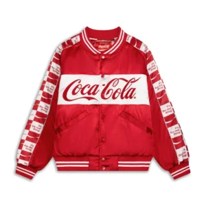 Team Coca-Cola Stadium Jacket Red Black White