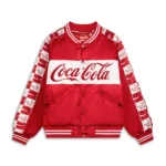 Team Coca-Cola Stadium Jacket Red Black White - Image 3